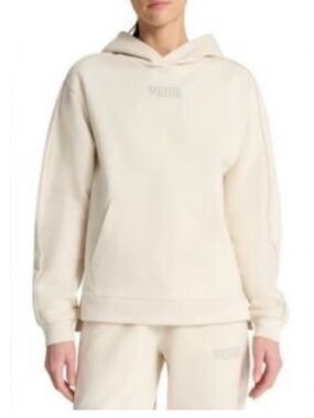 Puma Hoodie in Cream